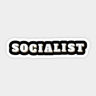 Socialist Sticker